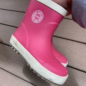 Reima Toddler girl rain boots Size 8.5-9